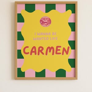 Joy Crookes &quot;Carmen&quot; Print