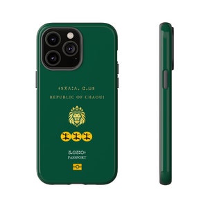 Funda de teléfono Chaoui Passport, funda de teléfono para Chaoui, funda de teléfono Amazigh