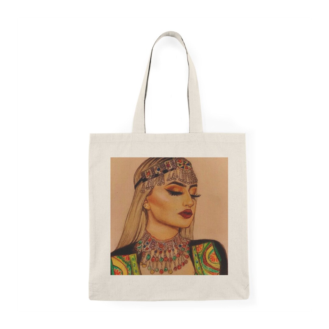 Cute Tote Bag Amazigh Touch Art Bag Berber Aesthetic - Etsy