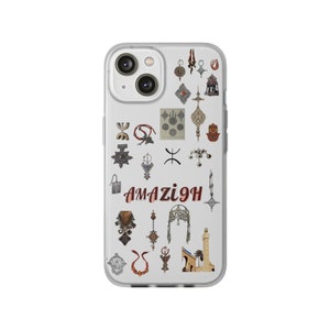 Amazigh Phone Case, Phone Case With Amazigh Cute Details