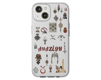 Amazigh Phone Case, Phone Case With Amazigh Cute Details