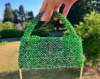 ショルダーバッグ・ポシェット RUBATI Handmade Tassel Wooden Bead Bag Green il_fullxfull.5084268987_k9y2.jpg