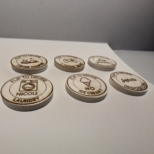 Valentinstag Geschenk Entscheider, Streit Löser, Münze zur Entscheidungsfindung, Mutter Geschenk, Geburtstagsgeschenk Paar Geschenk Geschenk für Ihn, Geschenk für Sie