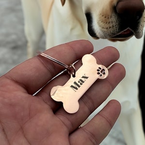 Dog Tags for Dogs Personalized Dog Tag Custom Pet Tag Dog ID Tag Dog Collar Tag Custom Dog Tag Personalized Bone Pet Tag Pet Name Tag puppy