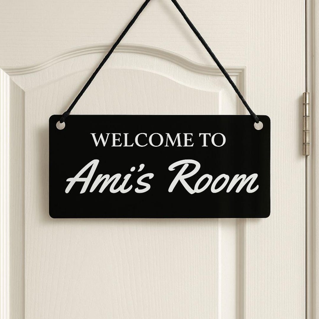 Fancy Room Sign Acrylic Door Sign, Room Sign, Office, Gamer Sign, Art Room Sign ...