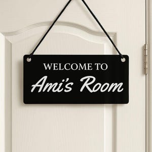 Acrylic Door Sign, Room Sign, Office, Gamer Sign, Art Room Sign Personalized, Door Decor, Home Decor, Laser engraved, Baby Room Nursery Sign