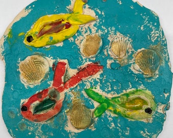 Coral reef Fish (clay, Timur's handmade)
