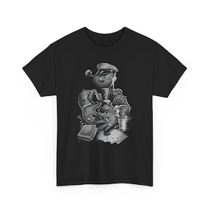 Popeye Casino T-Shirt, Popeye The Sailor Man Shirt, Popeye Shirt Fan Gift, Popeye Vintage Shirt, Popeye Cartoon Shirt, Cartoon Vintage Shirt