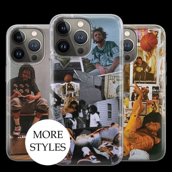 J COLE KOD Rapper Hip Hop Phone Case Cover Protective iPhone 15 14 13 12 11 Mini Pro Max 8 7 Plus 6 S Samsung S10 S21 A50 A51 Huawei P20 P30