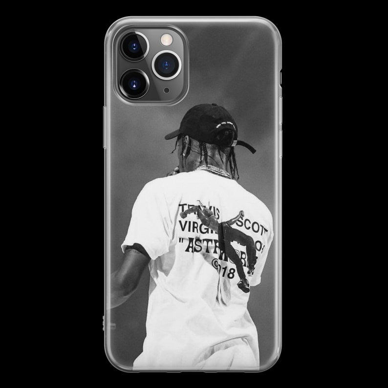 Travis Scott Astroworld Cactus Jack Coque de téléphone Rap Utopia Music iPhone 15 14 13 Pro 12 11 XR Samsung S10 S21 A51 Huawei P20 P30 Lite Ultra 3