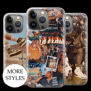 Travis Scott Astroworld Cactus Jack Coque de téléphone Rap Utopia Music iPhone 15 14 13 Pro 12 11 XR Samsung S10 S21 A51 Huawei P20 P30 Lite Ultra image 1