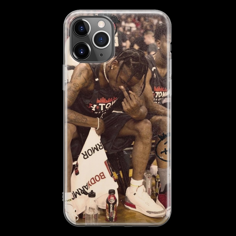 Travis Scott Astroworld Cactus Jack Coque de téléphone Rap Utopia Music iPhone 15 14 13 Pro 12 11 XR Samsung S10 S21 A51 Huawei P20 P30 Lite Ultra 7