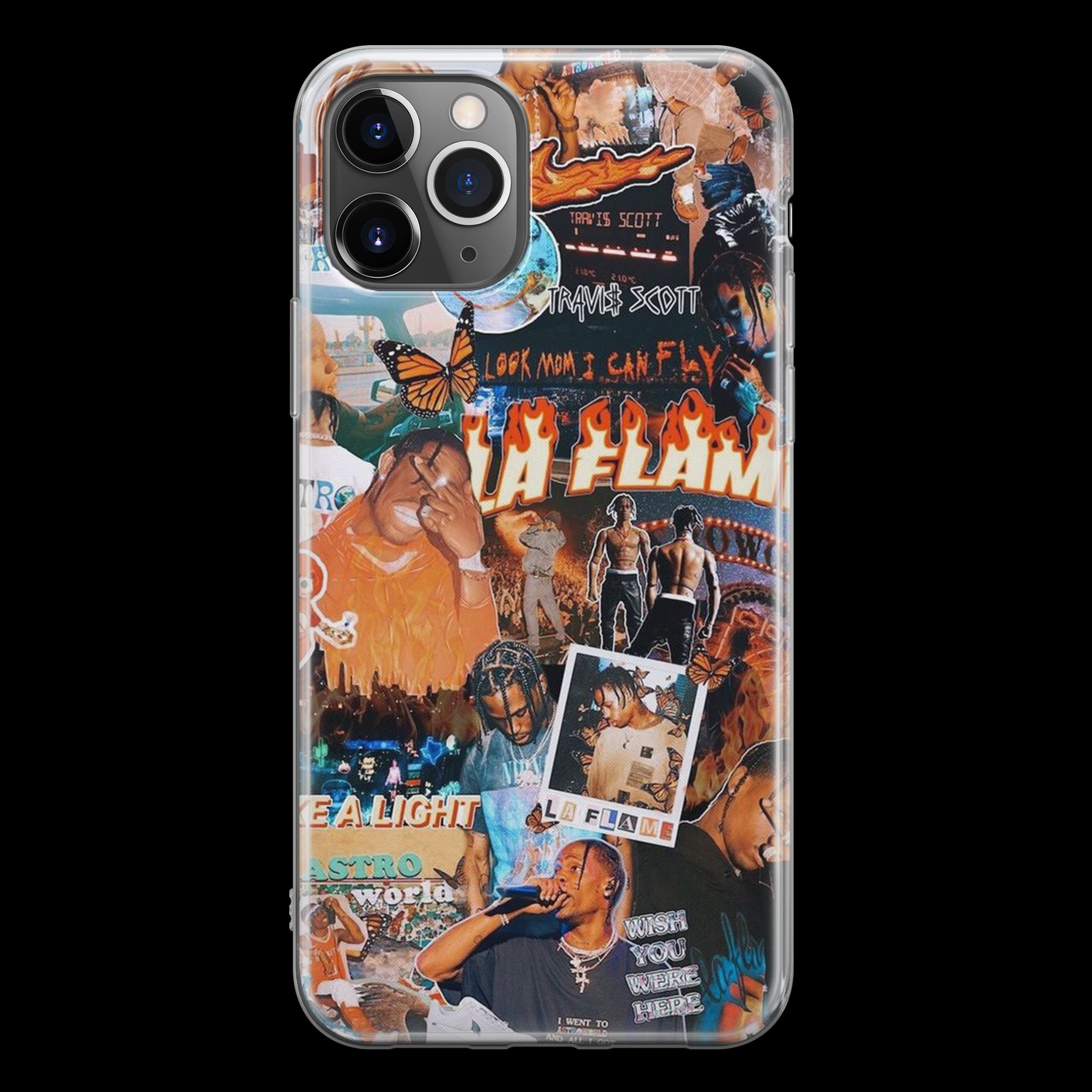 Travis Scott Astroworld Cactus Jack Phone Case Rap Utopia Music iPhone