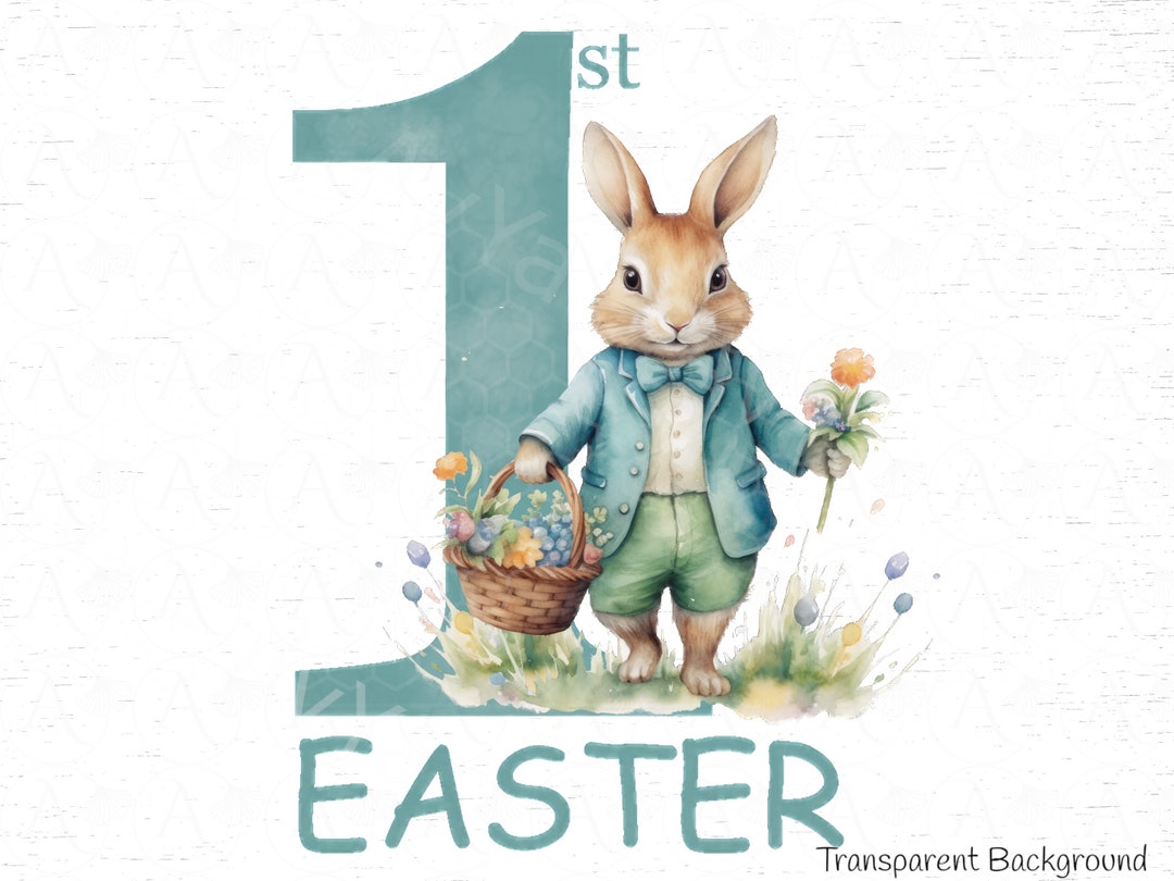 My First Easter Blue Bunny , 1st Easter With This My First Easter Blue ...