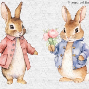 Flopsy Bunny Kaninchen PNG - Kaninchen rosa Flopsy Bunny PNG, Sublimationsdesign, Baby T-Shirt, Baby Body, druckbare Kunst Sublimation