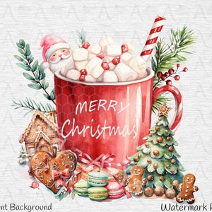 Red Christmas Hot chocolate Mug Christmas Mug Clipart PNG, Christmas Card Design, Hot Cocoa Mug  , Coffee mug