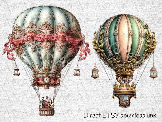 Live Life High Hot Air Balloon Steam Punk T-Shirt Live Life High Hot Air Balloon Steam Punk T-Shirt