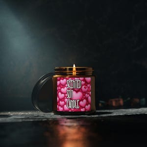 Romantische Duftkerze - Perfekt für Valentinstag, Wohnkultur, Selbstpflege, Geschenk für Geliebte, Aromatherapie