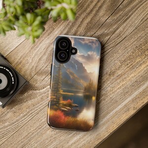 Nature Landscape Phone Case, Tough Cases with Mountain View, Ideal Gift for Outdoor Lovers, Protection for Phone, Nature Lover's Accessory