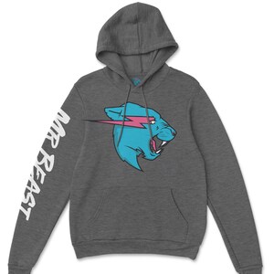 Mr beast logo hoodie top