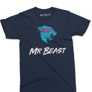 Mr Beast T-Shirt Navy