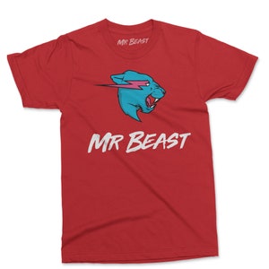 Mr Beast T-Shirt Red