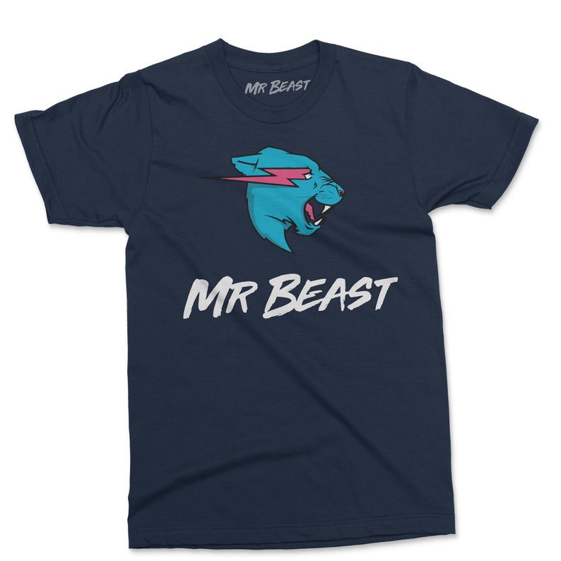Mr Beast T-Shirt Navy