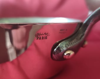 Professional quality Windsor Gaillard de Paris saucepan, 7.08&quot;, 3mm tinned copper, 1960s