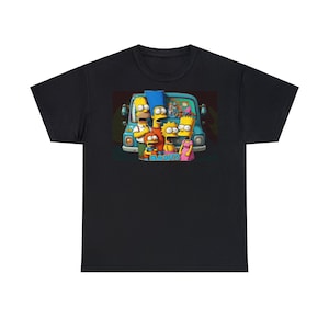 The Simpsons Unisex Heavy Cotton Tee