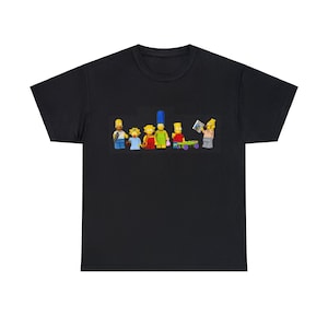 The Simpsons Unisex Heavy Cotton Tee