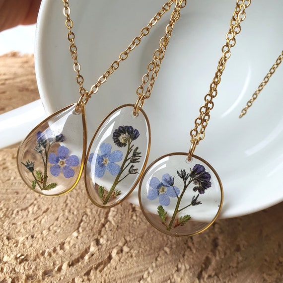 Forget-me-not necklace Forget-me-not necklace