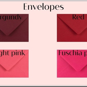 Buste 5x7/ Busta Colorplan / Busta per biglietti d'auguri