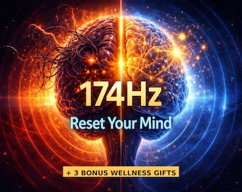 174Hz Deep Relaxation Frequency MP3 | Pain & Tension Relief | Bonus Wellness Kit