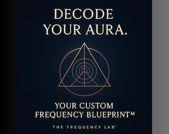 Personal Frequency Healing - Birth and Name Reading - Custom Therapy