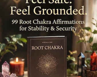 Healing Frequency Root Chakra Affirmations - Aura Cleanse - Spiritual Awakening