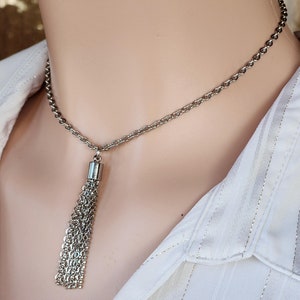 Discreet Day Collar Locking Submissive Collar Sub Collar Fine Flogger Choker Necklace Gift