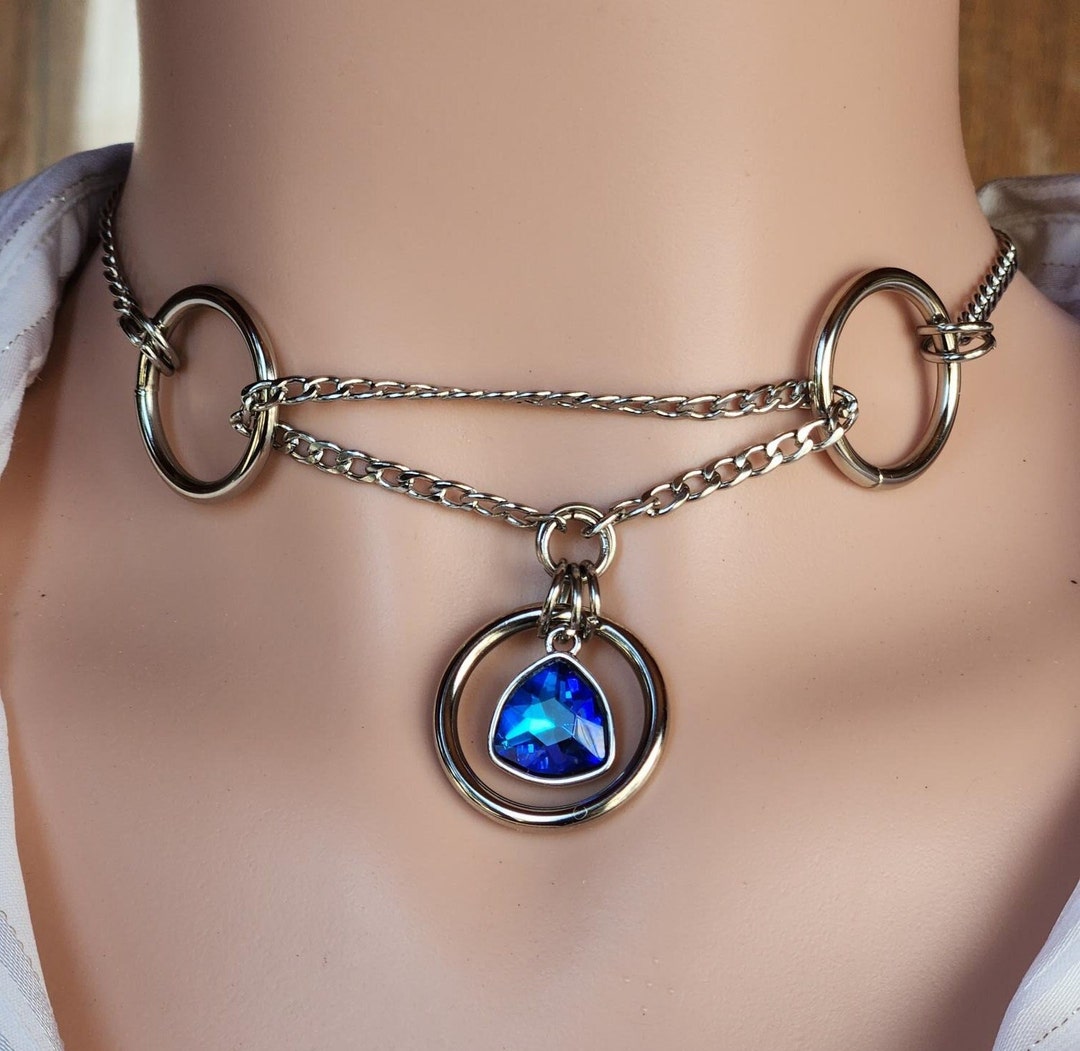 Discreet Day Collar Locking Submissive Collar Sub Collar Pull