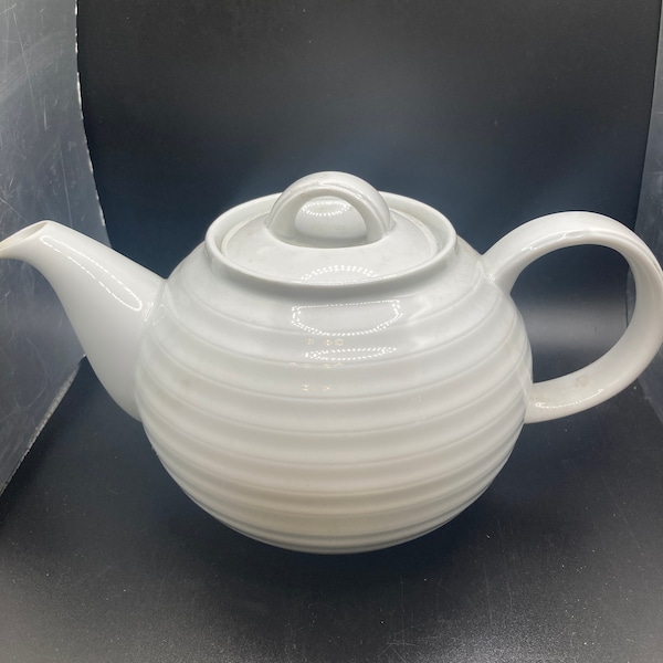 Crate and Barrel Spal Porcelain Teapot