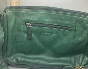 Bolso de hombro de piel Liz Claiborne (KM)