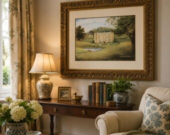 Framed Print “Worthington Manor” by Alexandra Churchill (P103)