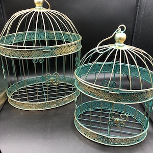 Dekorative Vogelkäfige (A)