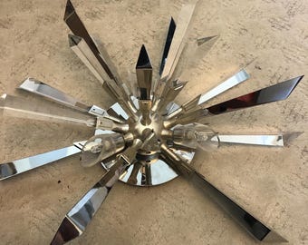 Retro Crystal Ceiling Mount Light (CO)