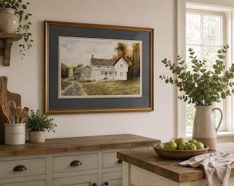Kathy Glasnap Framed Lithograph (P108)