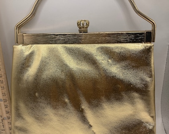 Bolso de mano vintage de Harry Levine de la década de 1950 (KM)