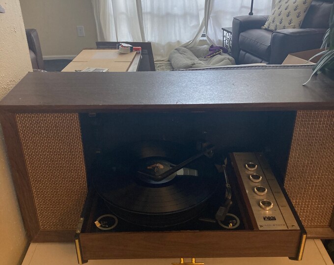 Antique Wall Mount Record Player Etsy