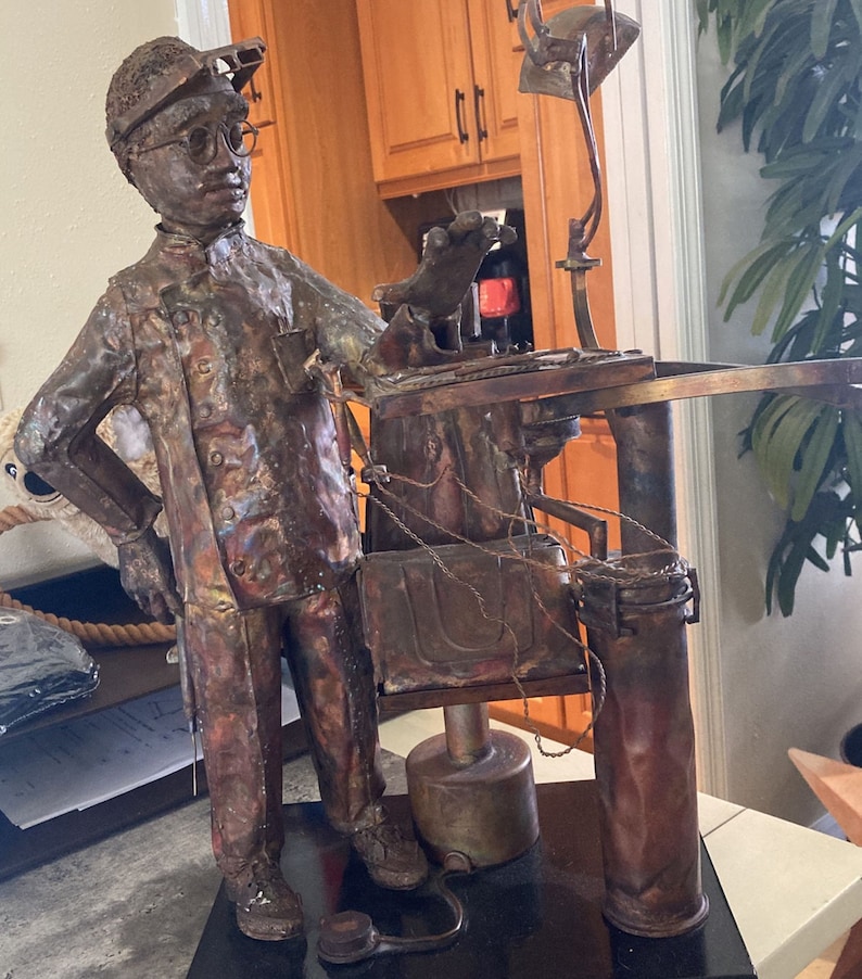 Sculpture Dentist by H Mitchell Allen Etsy