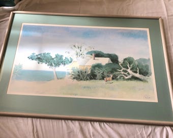 Framed William Buffett Print (P105)