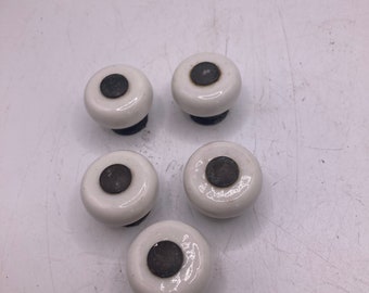 Antique Small Dresser knobs 5 (VG)
