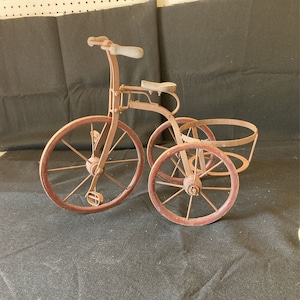 Brass Tricycle Flowerpot Stand (HU)