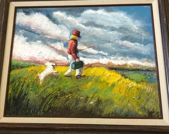 Framed Oil Painting (P97)